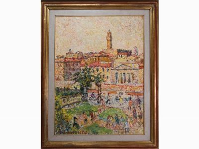 Veduta di Firenze 1968