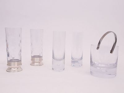 Lotto di Bicchieri da Long-drink in Cristallo