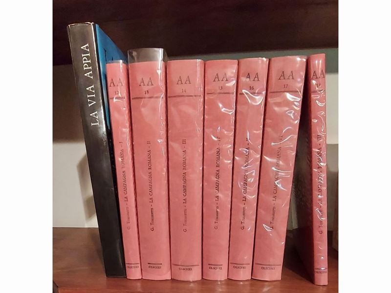 Giuseppe Tomassetti - Lotto di Libri su Vie Romane