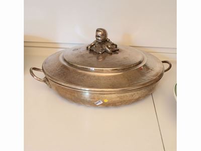 Legumiera in Metallo Argentato