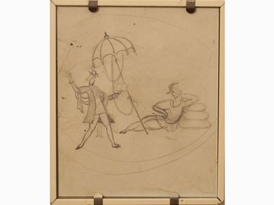 Da Gio Ponti, Studio per il Grande Piatto la Lettura