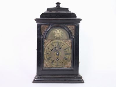 Orologio da Tavolo in Legno Ebanizzato