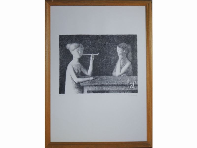 Antonio Bueno - Ragazze con Pipe