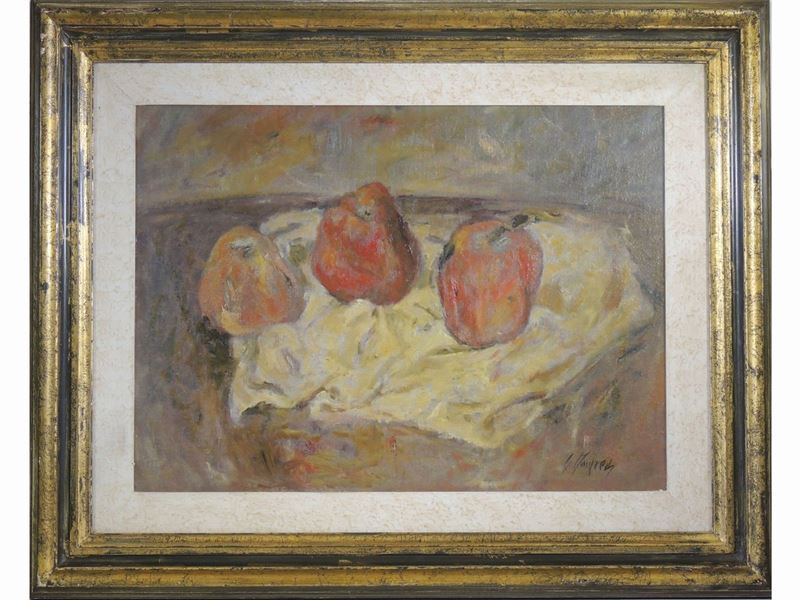 Alberto Manfredi - Natura Morta con Frutta