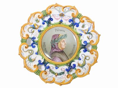 Piatto Commemorativo in Ceramica s.C.I.