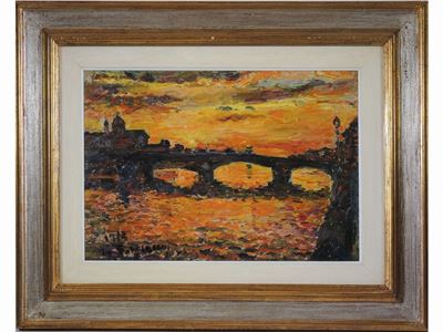 Veduta di Ponte Santa Trinità