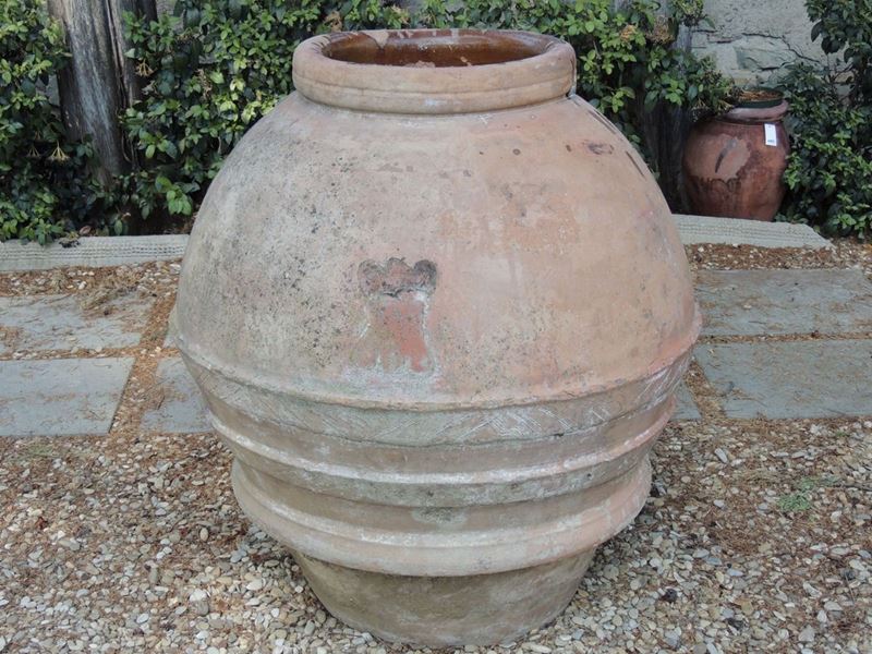 Grande Orcio Biansato in Terra di Galestro