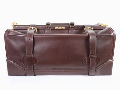 Grande Doctor Bag in Pelle Marrone