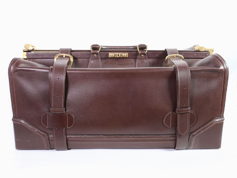 Grande Doctor Bag in Pelle Marrone