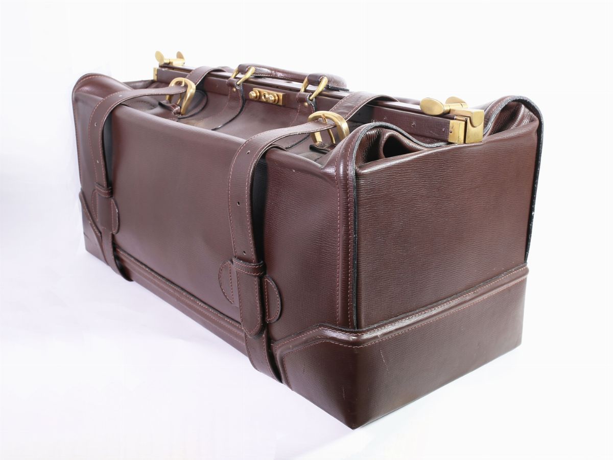 Grande Doctor Bag in Pelle Marrone