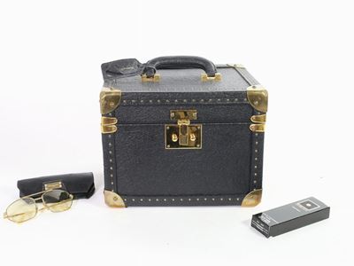Beauty-case in Pelle Nera, Pascal Morabito