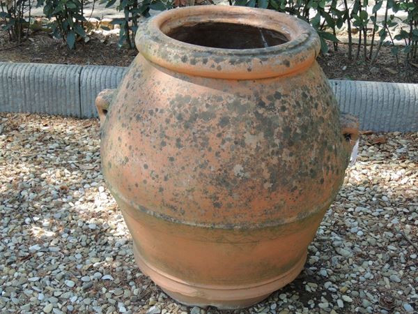 A galestro terracotta jar  (Tuscany, Pietro Valoriani Reggello)  - Auction House Sale: The Park - Maison Bibelot - Casa d'Aste Firenze - Milano