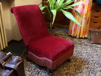 Poltroncina Bassa Imbottita