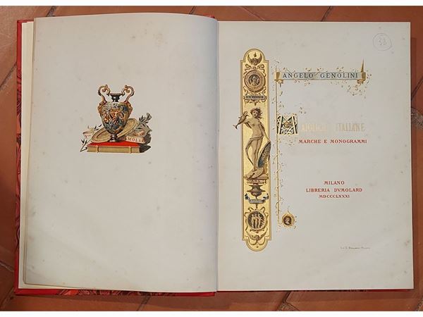 Lotto di libri sulla maiolica italiana  - Asta Libri d'Arte - Maison Bibelot - Casa d'Aste Firenze - Milano