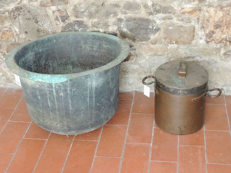 Lotto in Rame D'epoca