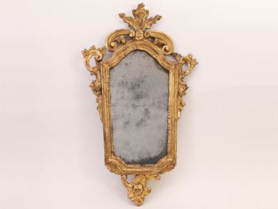 Ventolina in Legno Intagliato e Dorato