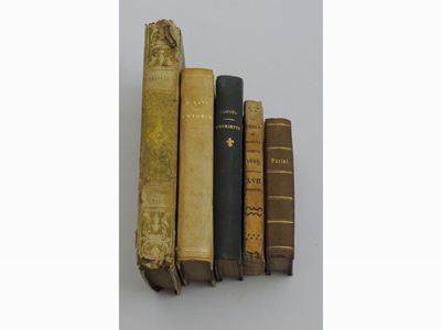 Lotto di Cinque Libri D'epoca