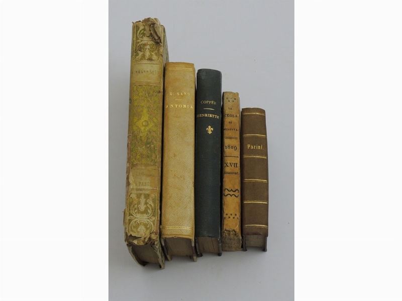 Lotto di Cinque Libri D'epoca