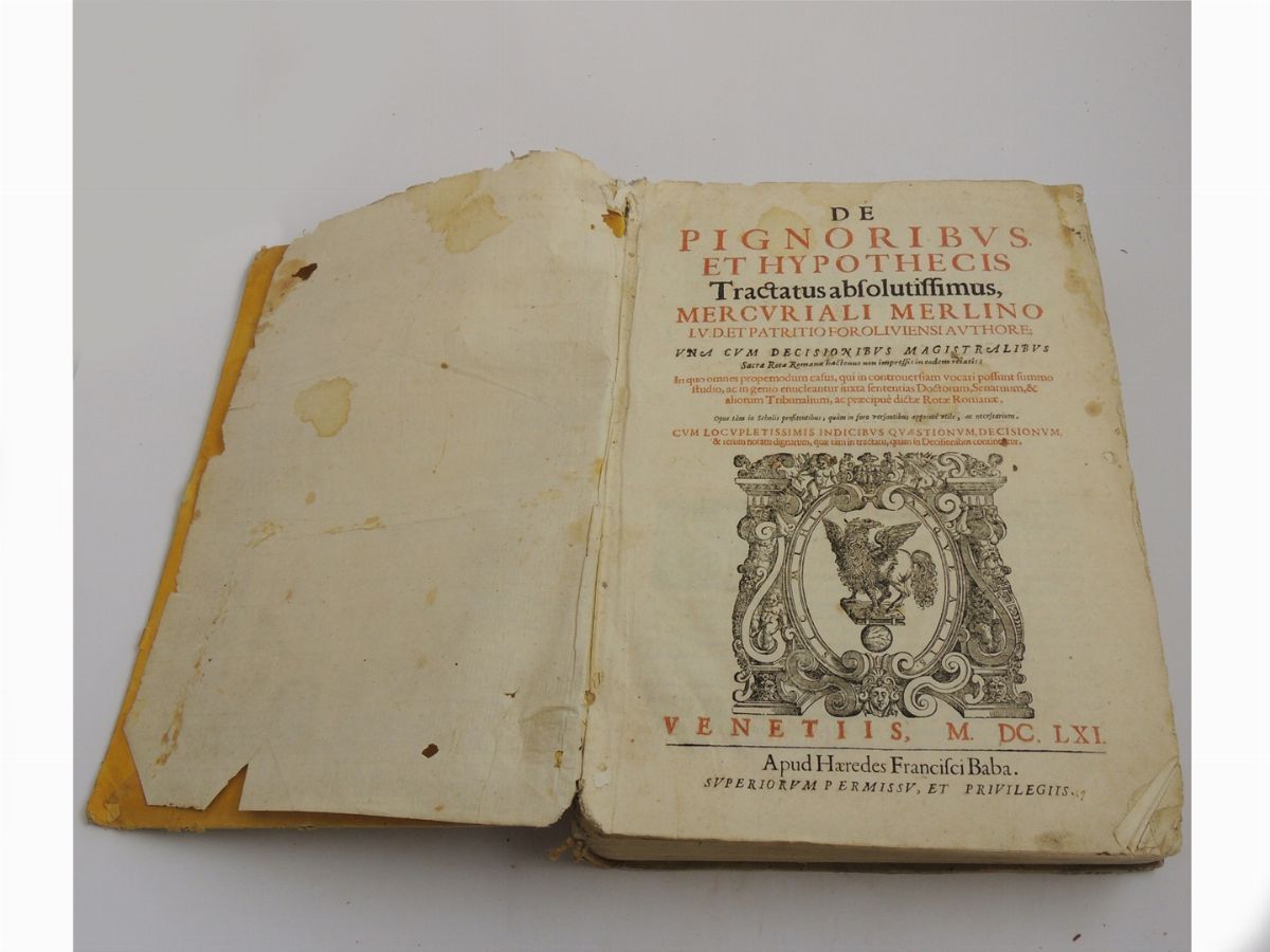 Lotto di Sei Libri D'epoca