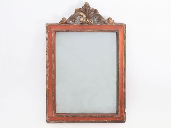 A small lacquered wood frame  (19th/20th century)  - Auction The Collector's House - Villa of the Azaleas in Florence - I - I - Maison Bibelot - Casa d'Aste Firenze - Milano