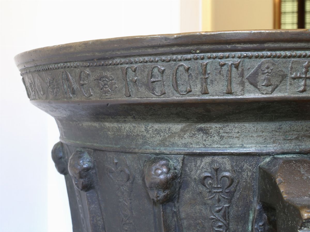 Antonellus De Turturichi - Monumentale Mortaio in Bronzo, 1484
