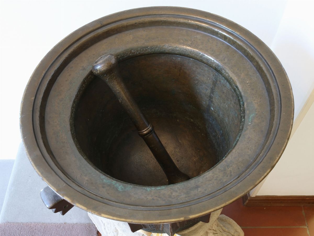 Antonellus De Turturichi - Monumentale Mortaio in Bronzo, 1484