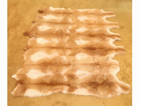 Guanaco fur blanket