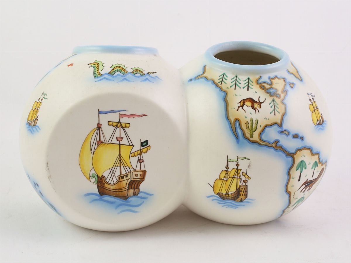 Vaso "terra" in Ceramica Lenci