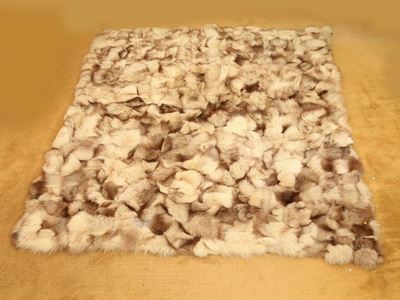 Coperta in Volpe Argentata