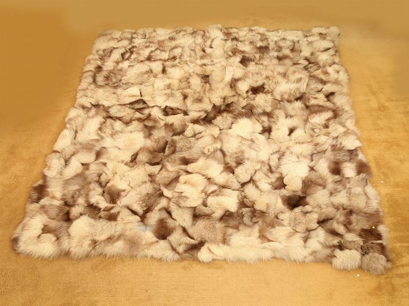 Coperta in Volpe Argentata