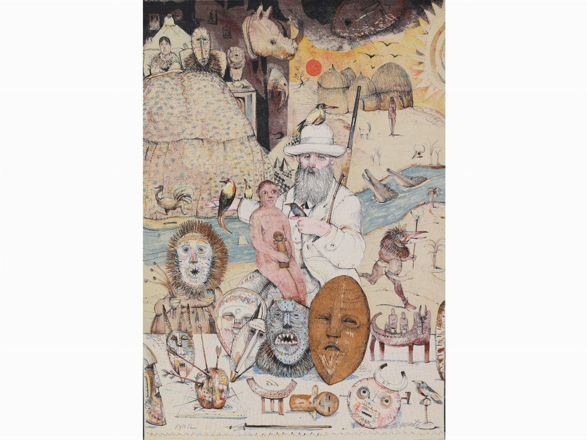 Antonio Possenti - Voyageurs - Darwin Rimbaud Piaggia