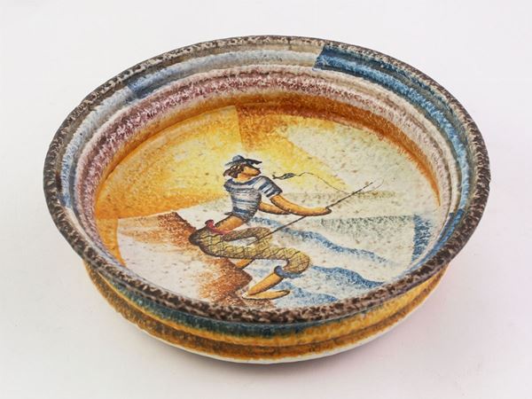 A ceramic bowl M.G.A.