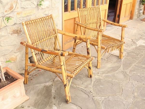 A couple garden chairs