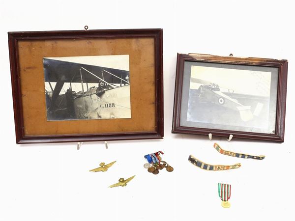 Militaria lot  - Auction Antiquities, Interior Decorations and Vintage  from the Panarello Gallery in Taormina - Maison Bibelot - Casa d'Aste Firenze - Milano