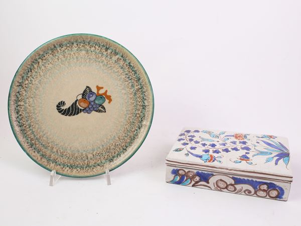 Due oggetti in ceramica