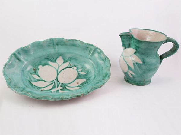 Due oggetti in ceramica