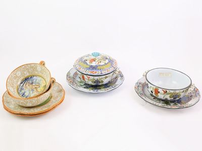 Quattro Tazze Ini Ceramica