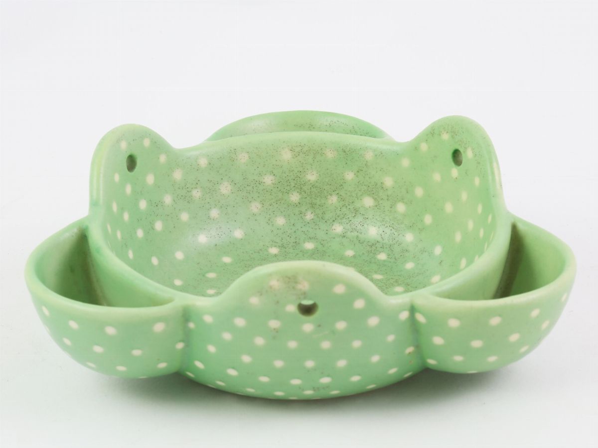 Piccola Fioriera Pensile in Ceramica Lenci