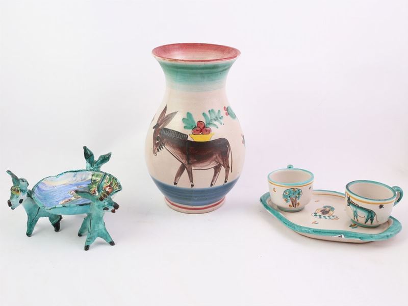 Lotto di Ceramiche "ciuchino"
