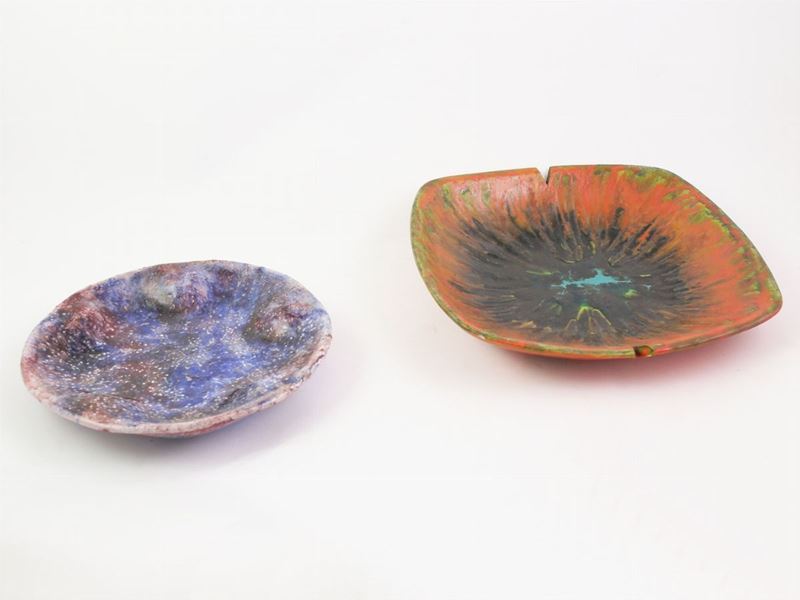 Marcello Fantoni - Due Piatti in Ceramica