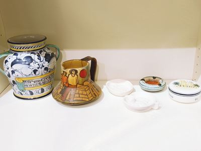 Lotto di Ceramiche Pubblicitarie