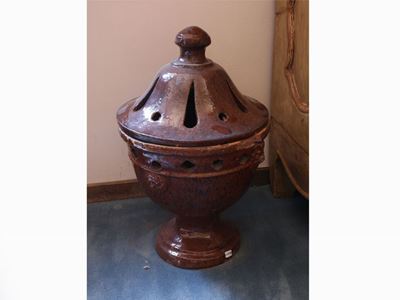 Braciere in Terracotta Smaltata