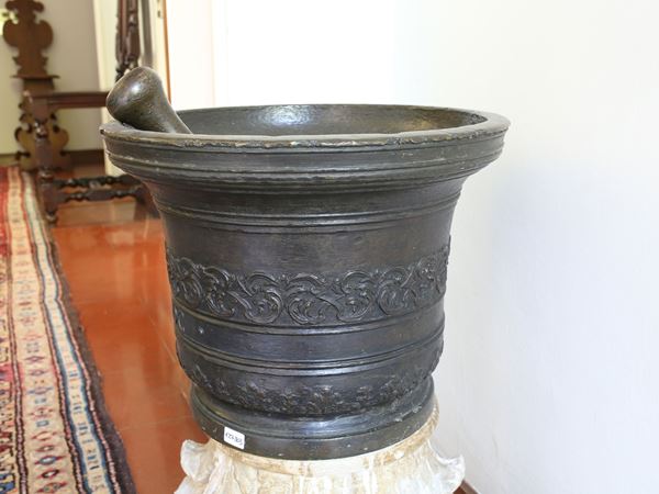A bronze mortar, 1600