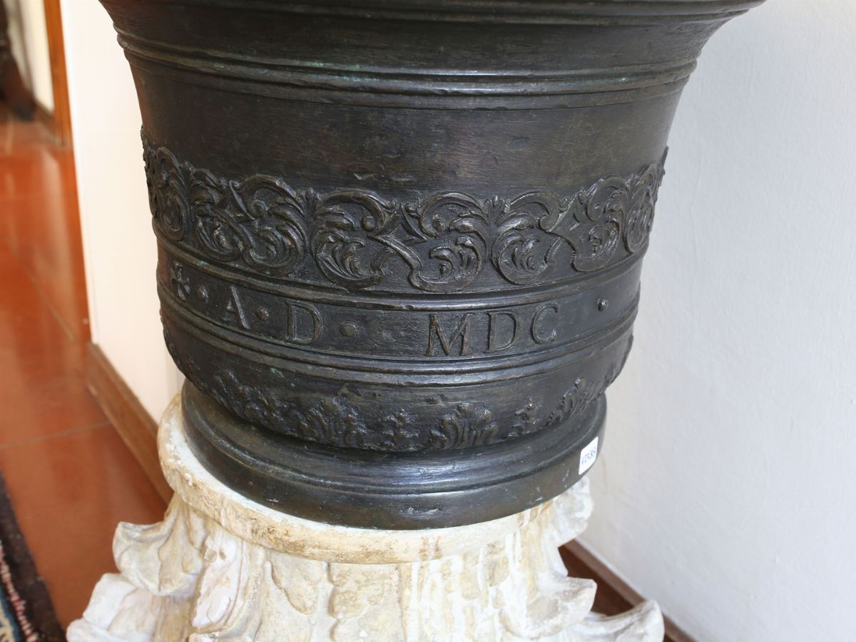 Mortaio in Bronzo, 1600