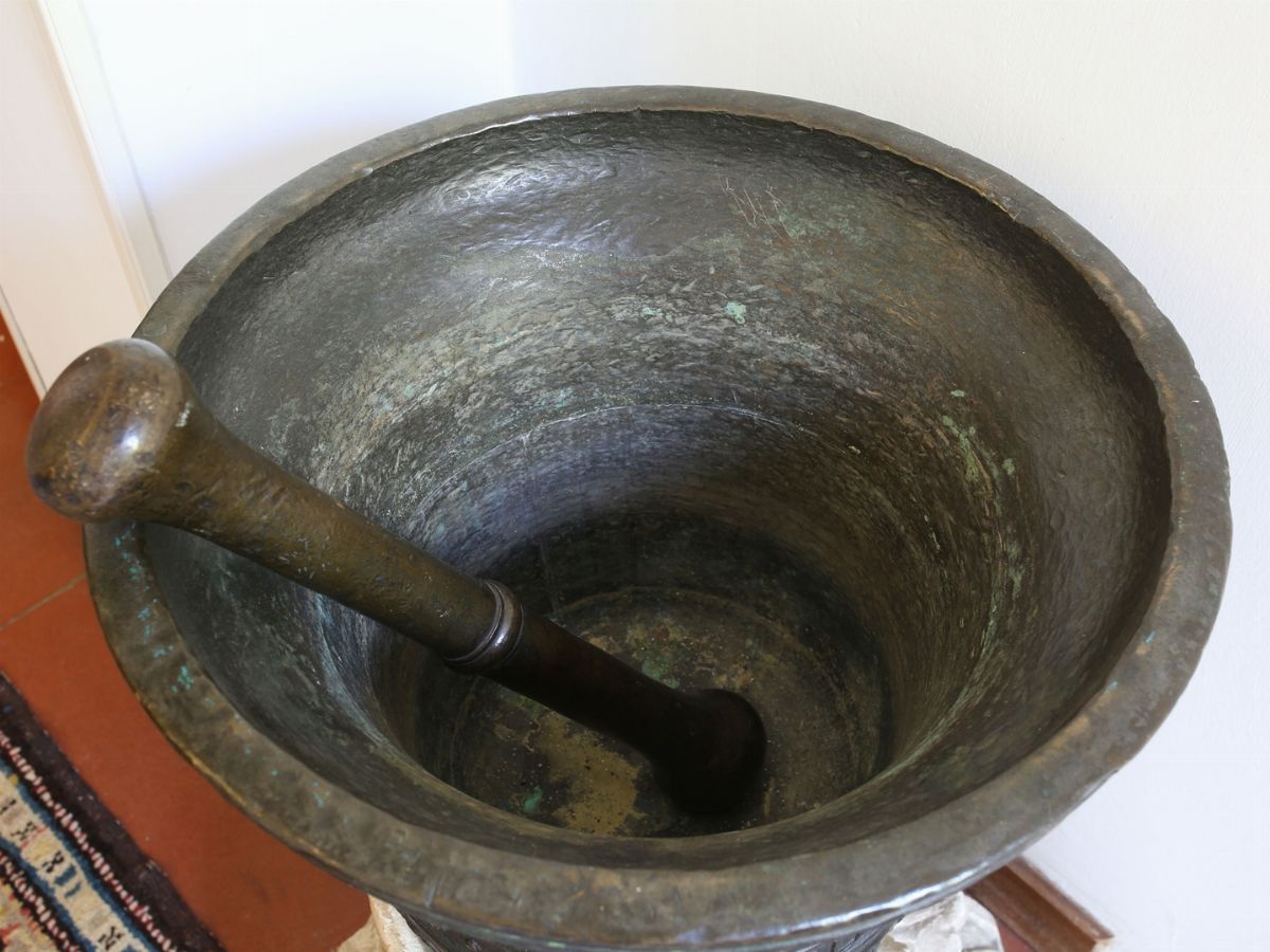 Mortaio in Bronzo, 1600