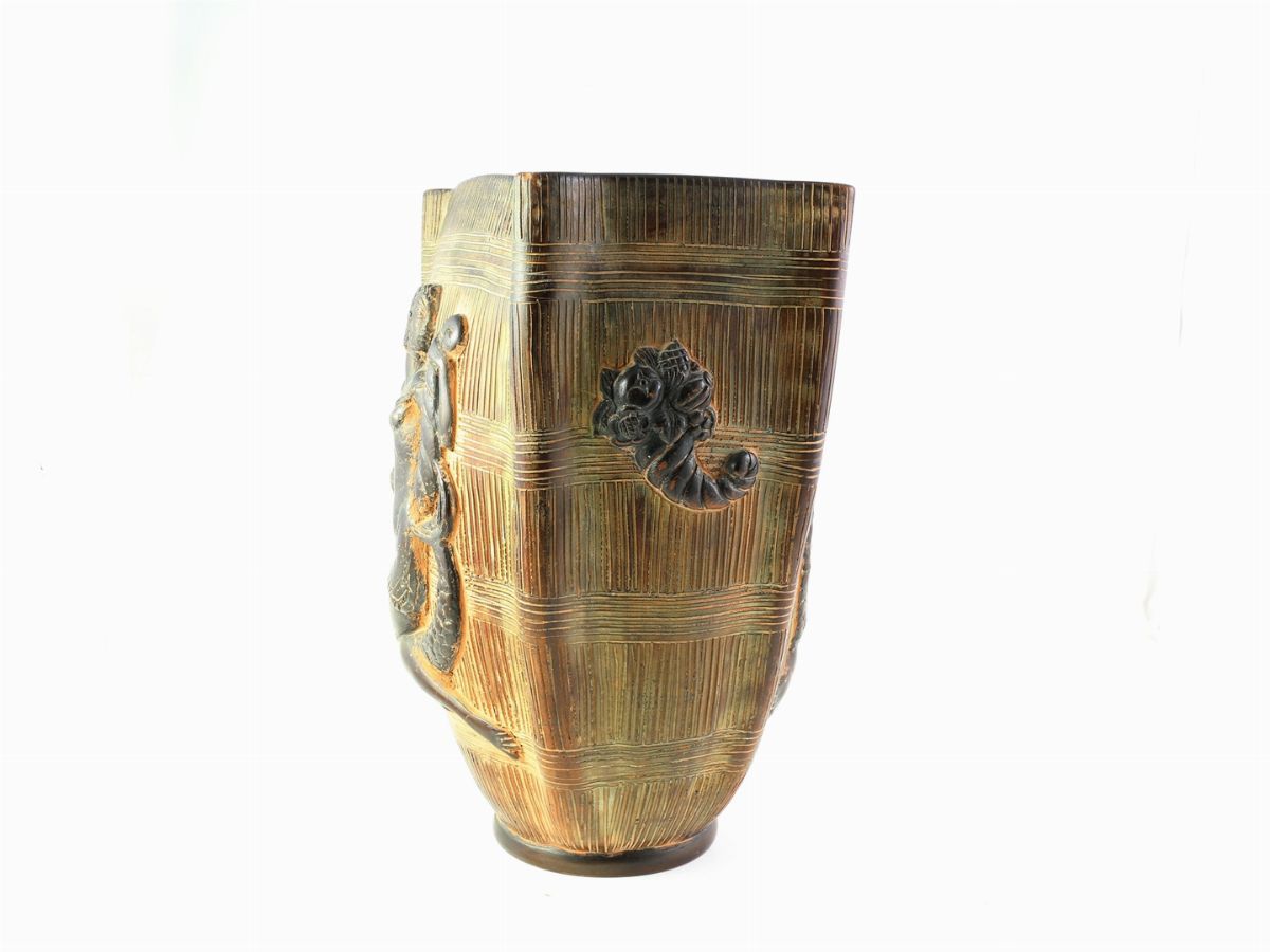 Grande Vaso in Ceramica Zaccagnini