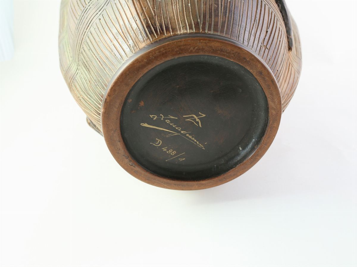 Grande Vaso in Ceramica Zaccagnini