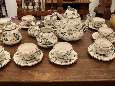 Servito da Caffè in Maiolica