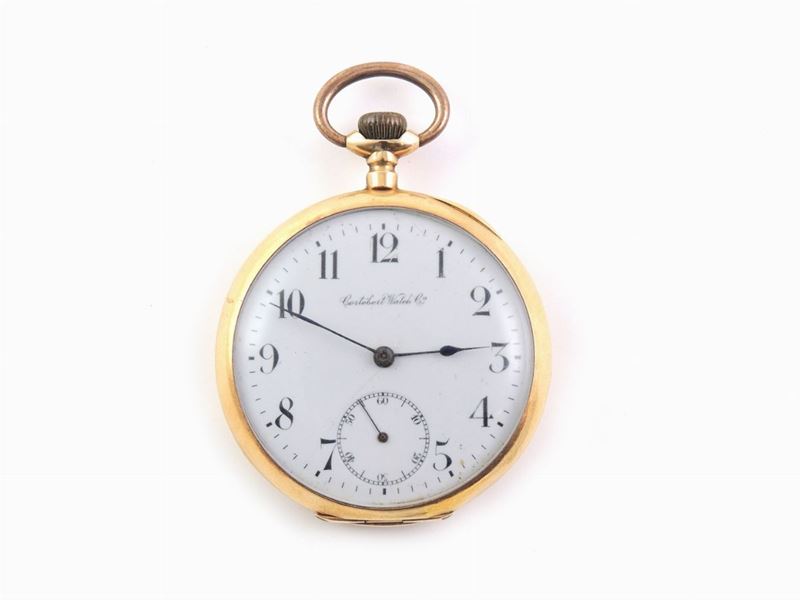 Orologi da Tasca Cortebert Watch Co in Oro