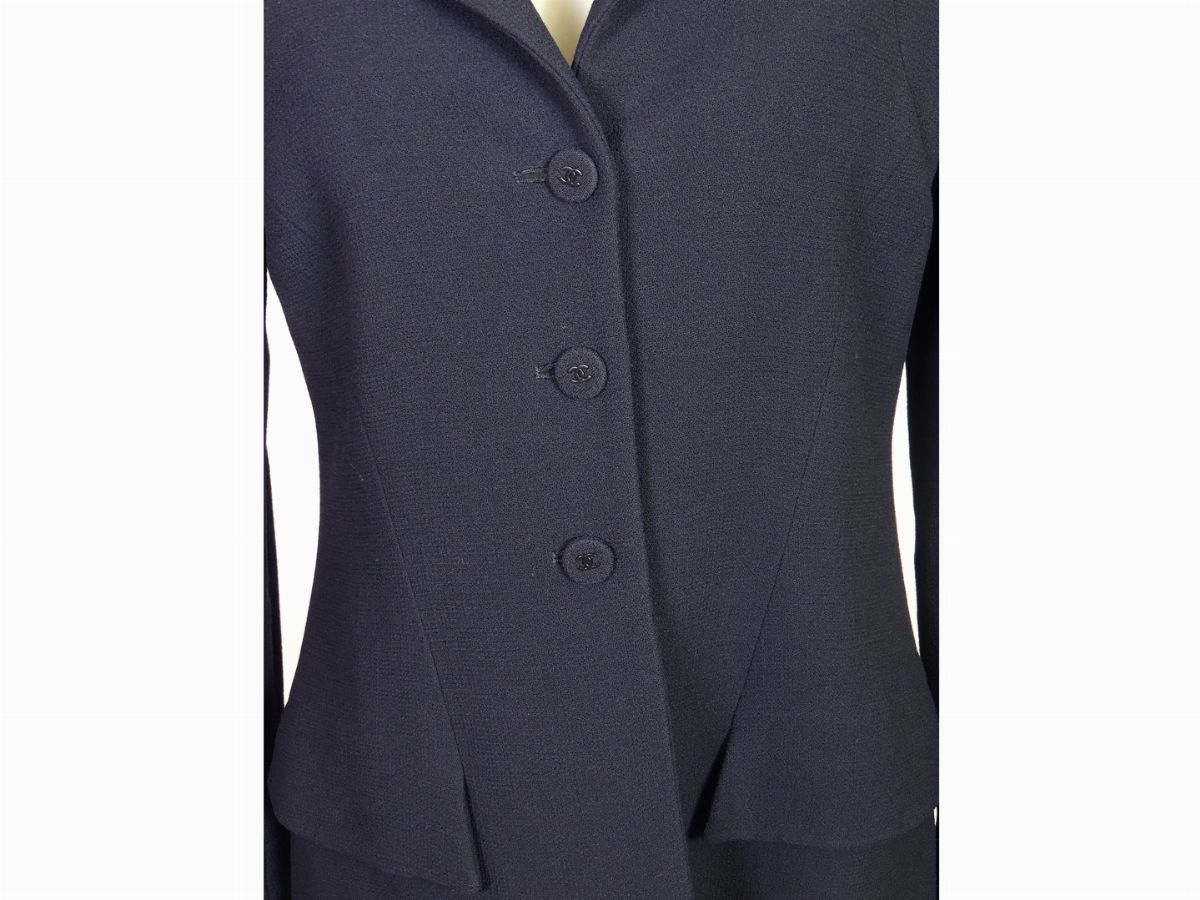 Giacca in Lana Blu, Chanel Boutique